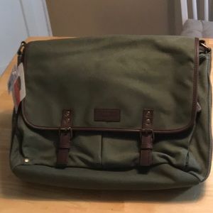 Canvas messenger bag